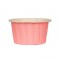 Mini Forminhas para Cupcake Forneáveis Rosa Claro Lisa 20 uni CAIXA PVC